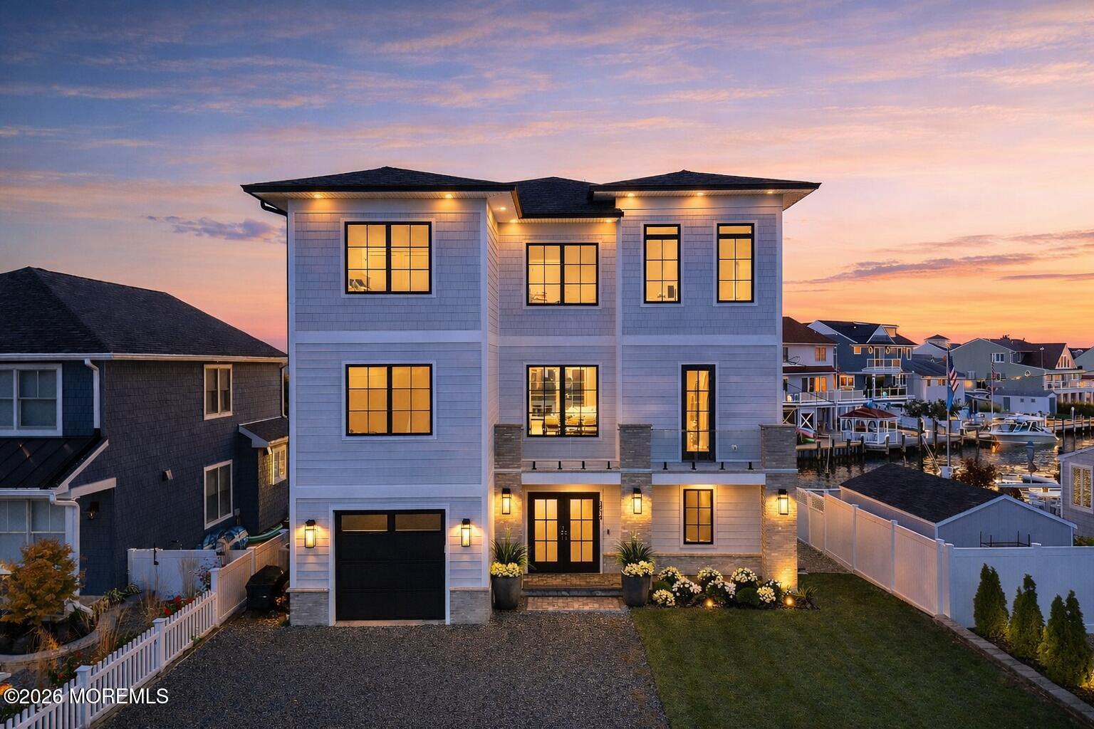 1710 Certainty Drive Point Pleasant, NJ 08742 - Photo 85 of 90 Twilight over coastal homes and canal