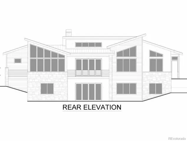 a view of a city with mountains in the background