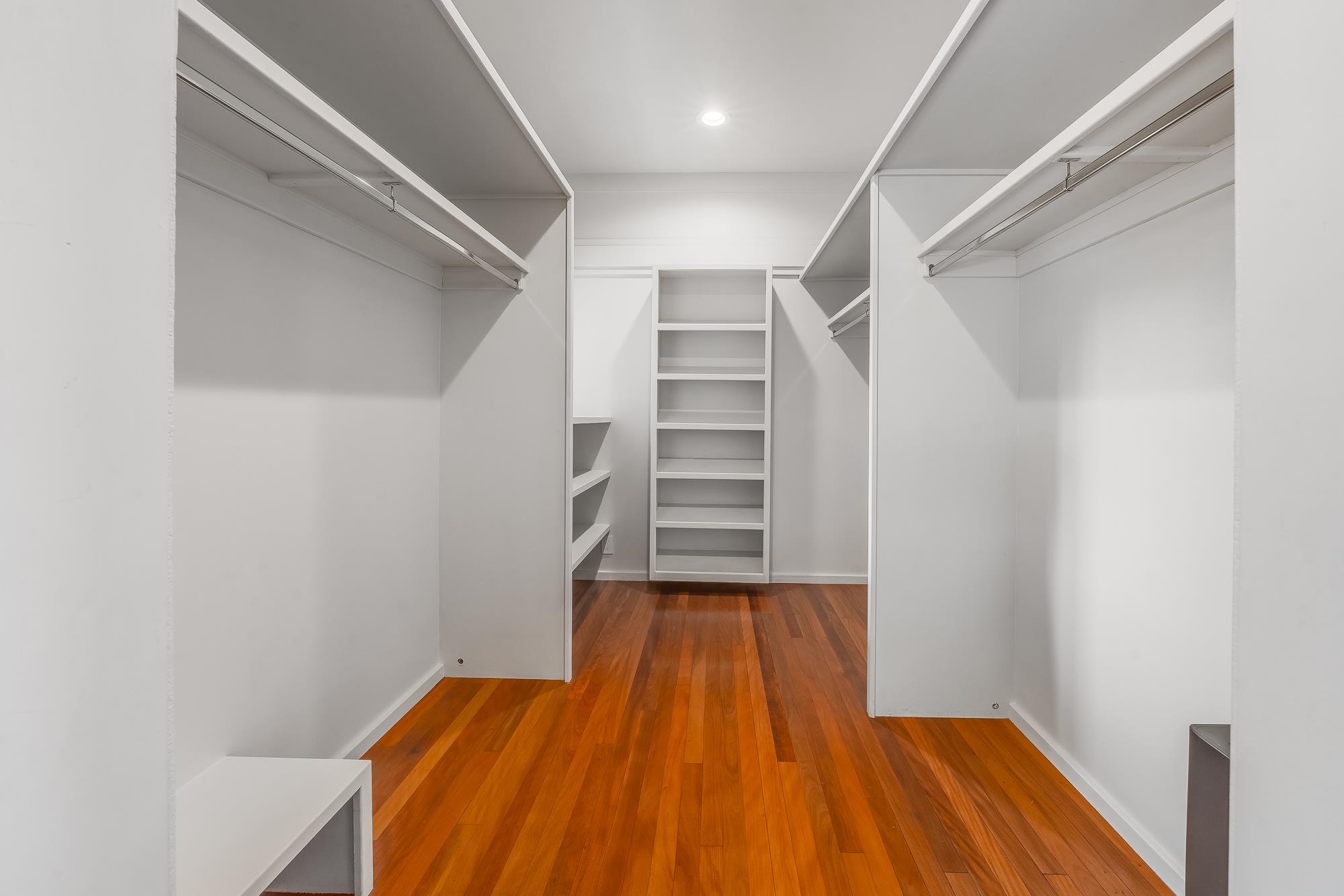 917 Hog Back Road Haiku, HI 96708 - Photo 14 of 30 a view of walk in closet with empty racks