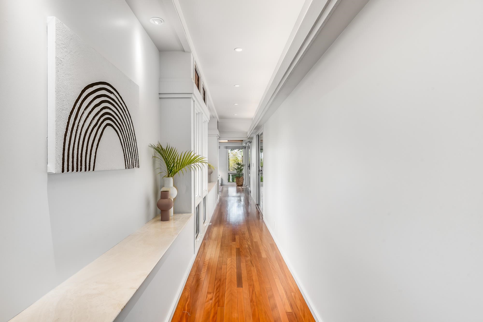 917 Hog Back Road Haiku, HI 96708 - Photo 8 of 30 a view of entryway and hall with wooden floor