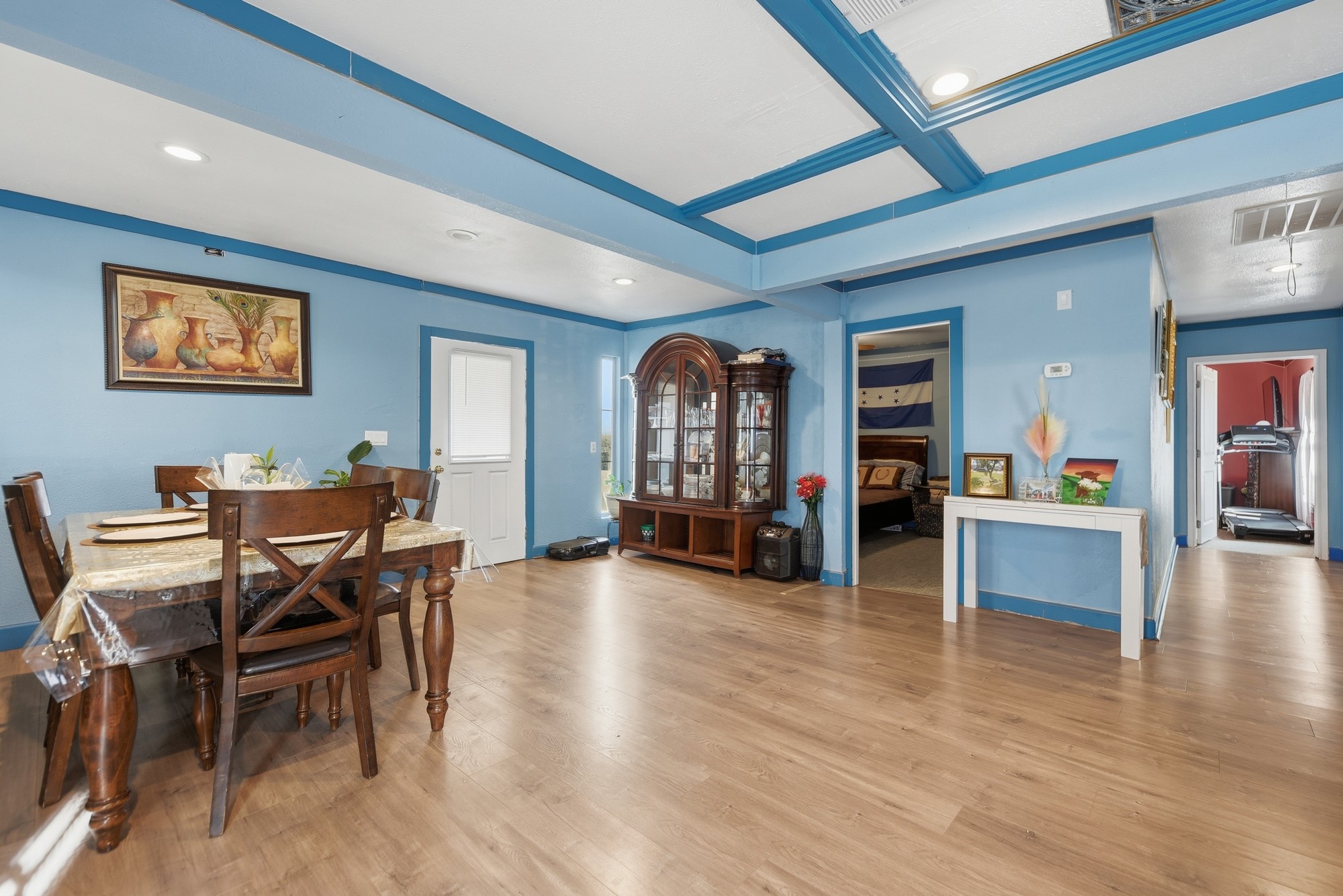 9524 Ferry Road Bellville, TX 77418 - Photo 11 of 15 a view of a livingroom with furniture and a dining table