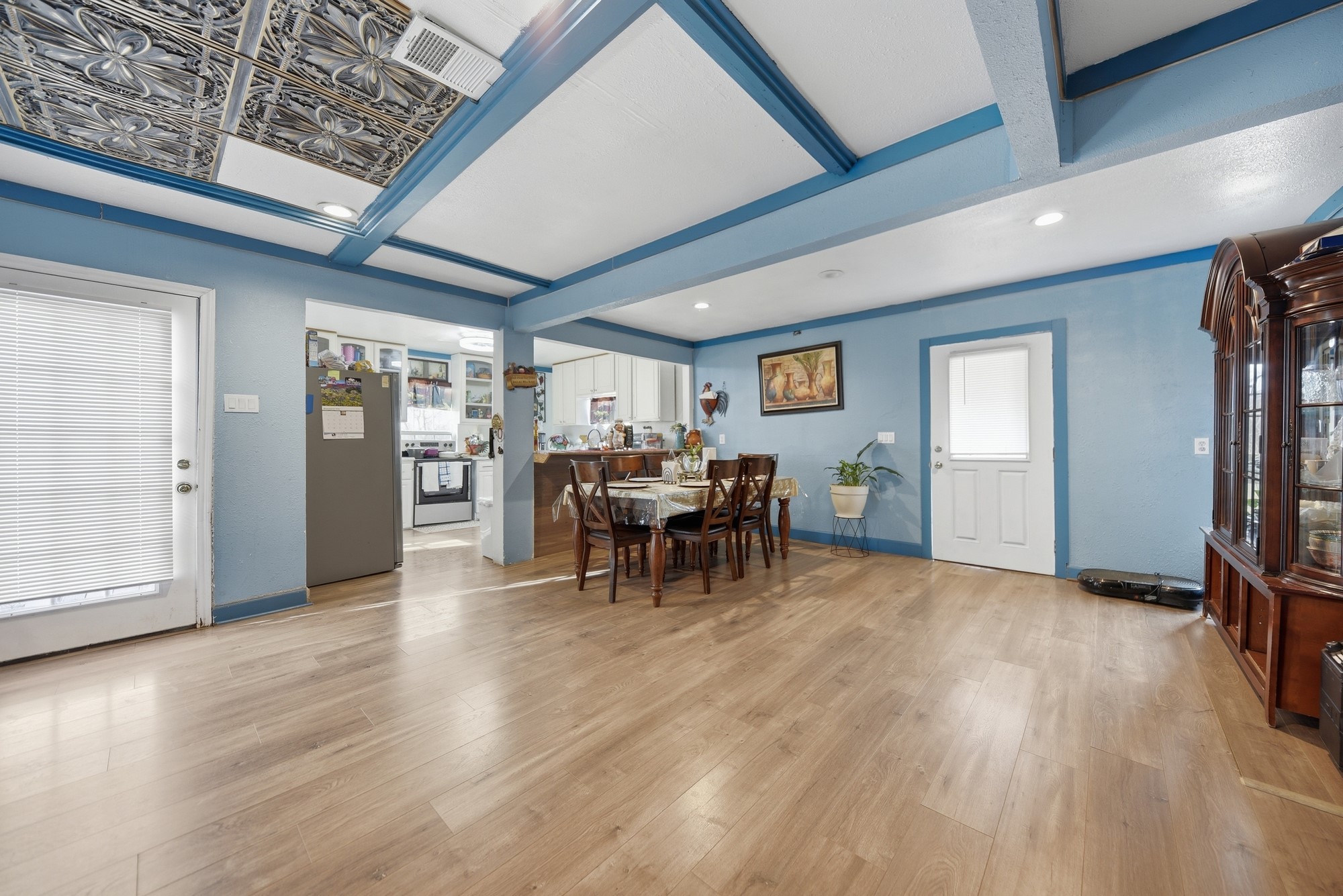 9524 Ferry Road Bellville, TX 77418 - Photo 12 of 15 a view of a livingroom with furniture and hardwood floor