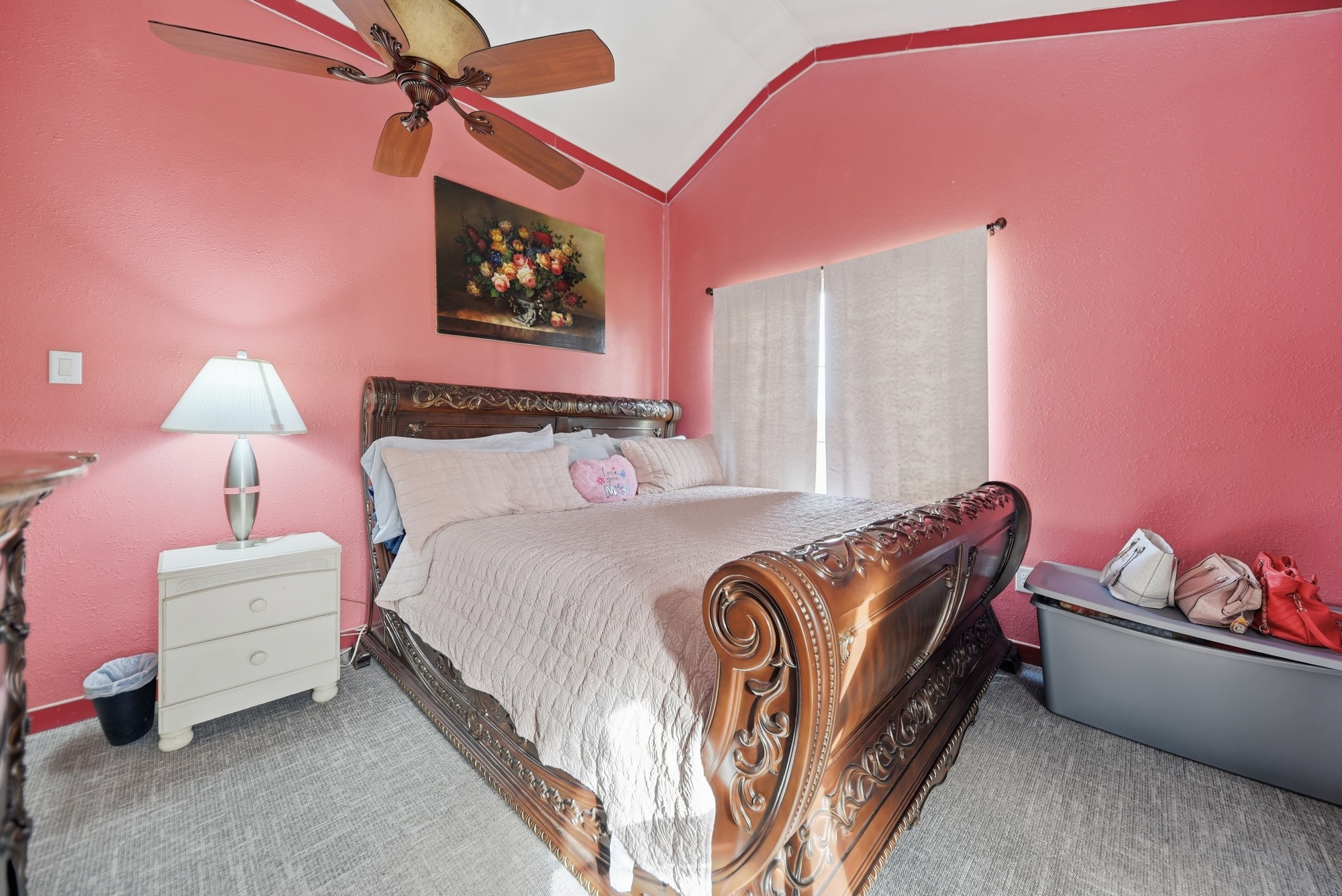 9524 Ferry Road Bellville, TX 77418 - Photo 4 of 15 a bed room with a bed and a chair