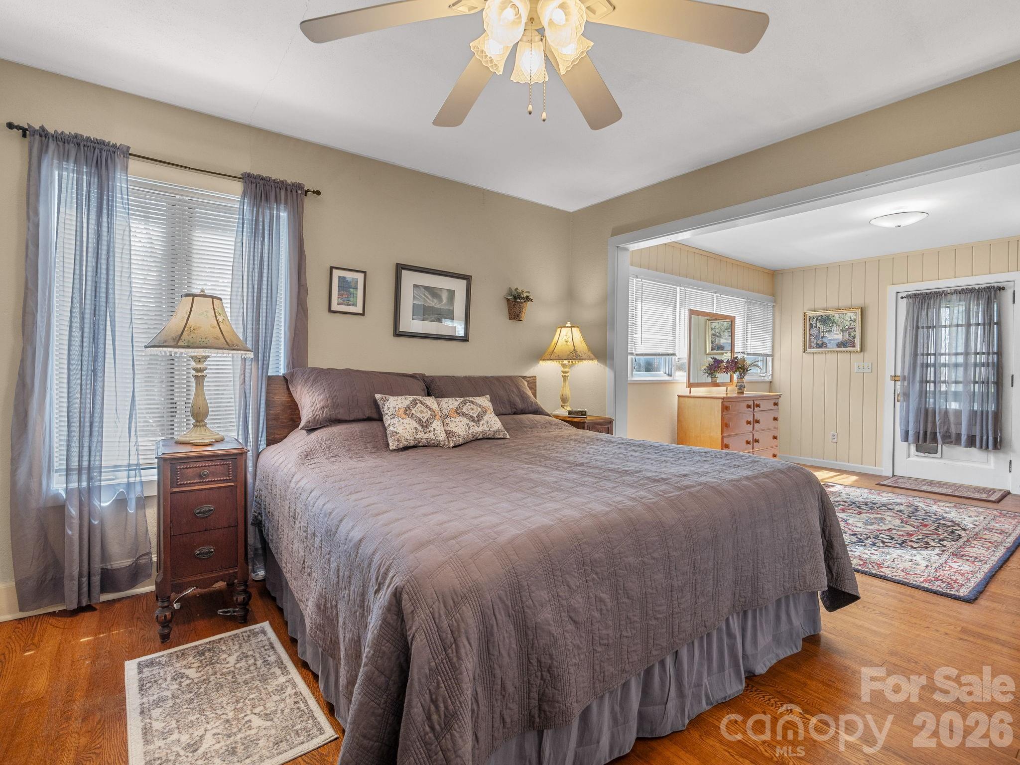 7 Rippy Road Tryon, NC 28782 - Photo 33 of 46 a bedroom with bed and window