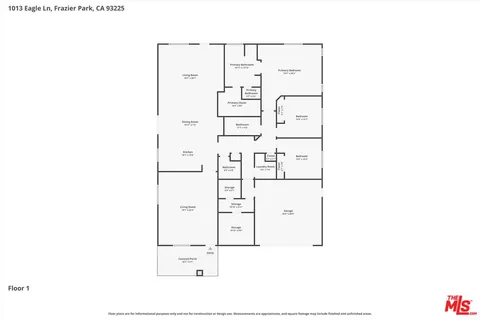 $575,000 | 1013 Eagle Lane, Frazier Park, CA 93225