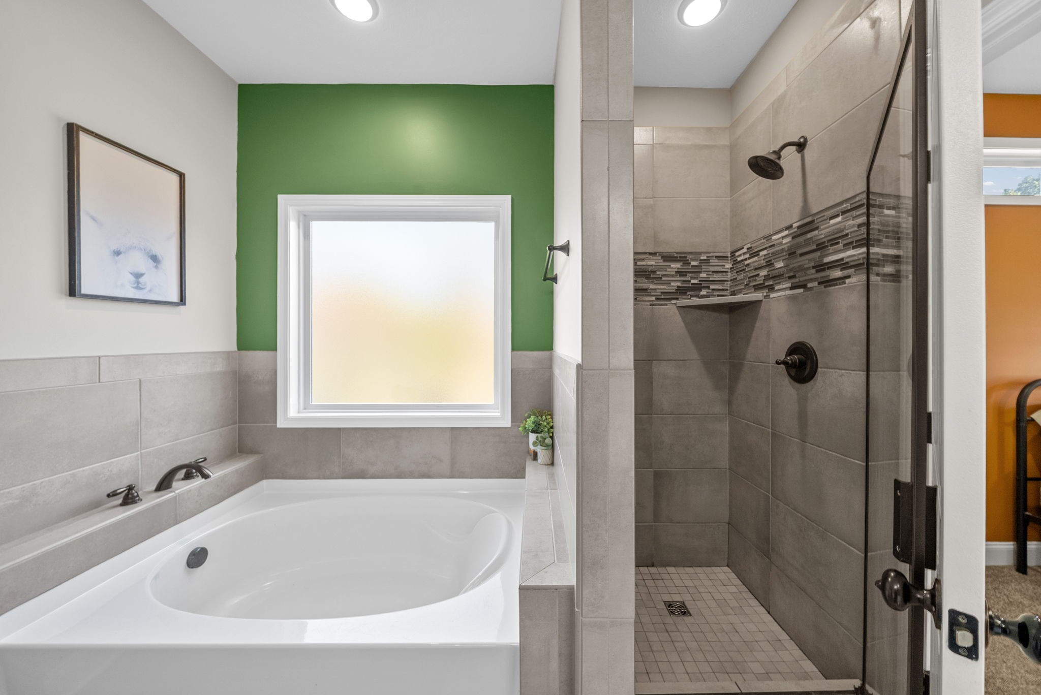 4553 Cumberland City Road Indian Mound, TN 37079 - Photo 21 of 44 a bathroom with a tub and shower