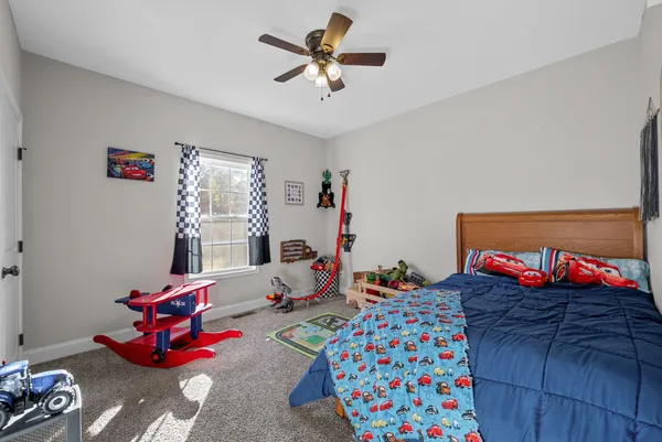 a play room with toys