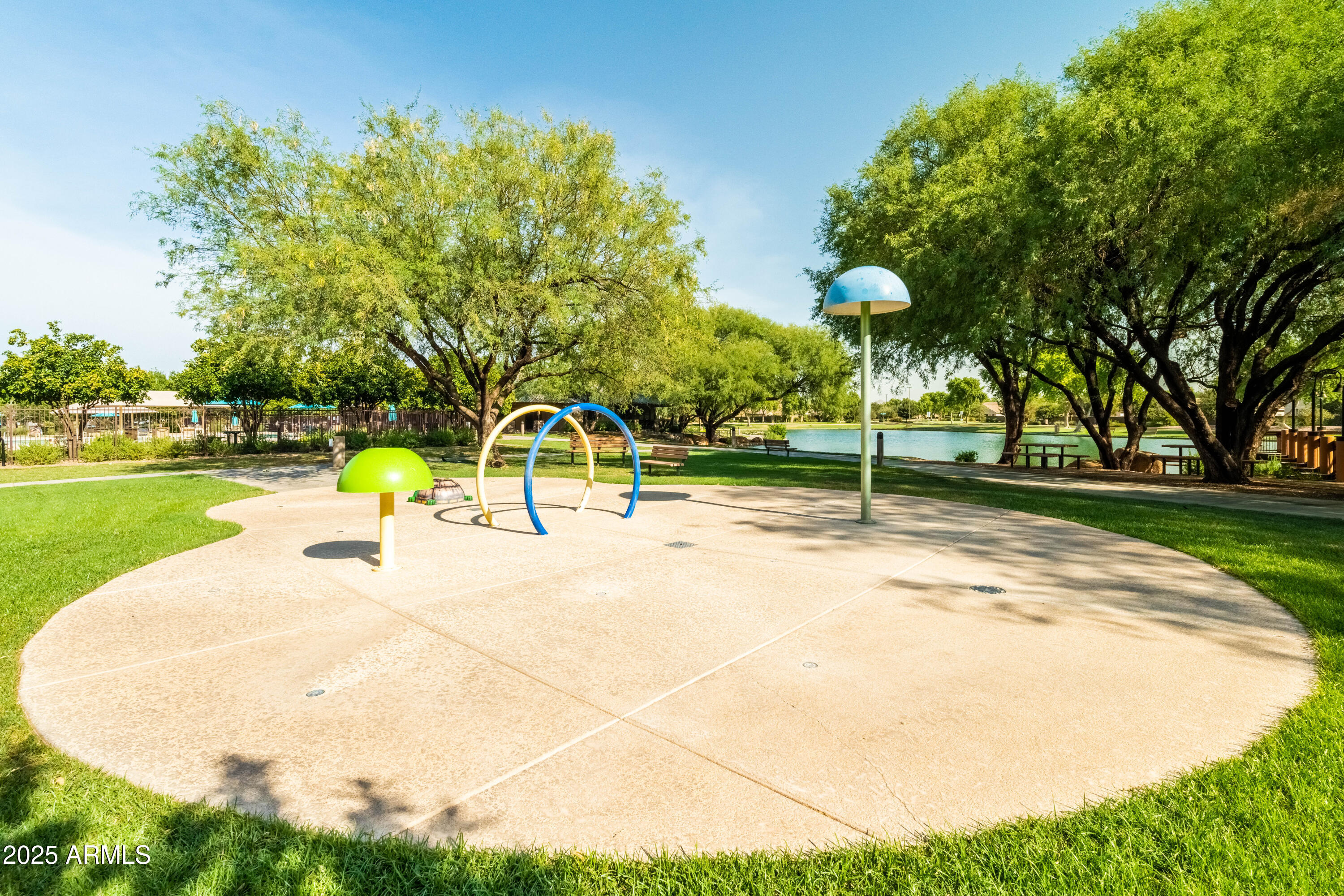 4140 East Claxton Avenue Gilbert, AZ 85297 - Photo 117 of 117 a view of a playground with basketball court