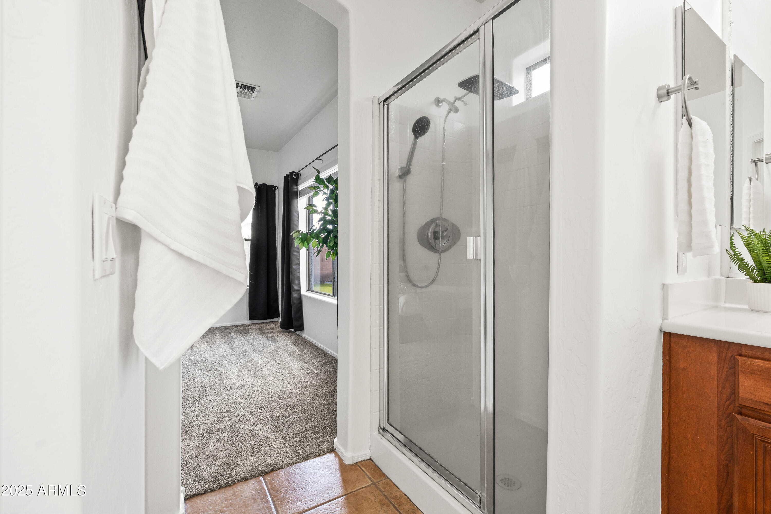 4140 East Claxton Avenue Gilbert, AZ 85297 - Photo 41 of 112 a view of a hallway with wooden floor and entryway