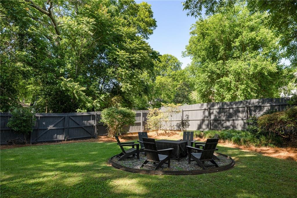 266 Atlanta Avenue Southeast Atlanta, GA 30315 - Photo 56 of 70 a view of a house with backyard sitting area and garden