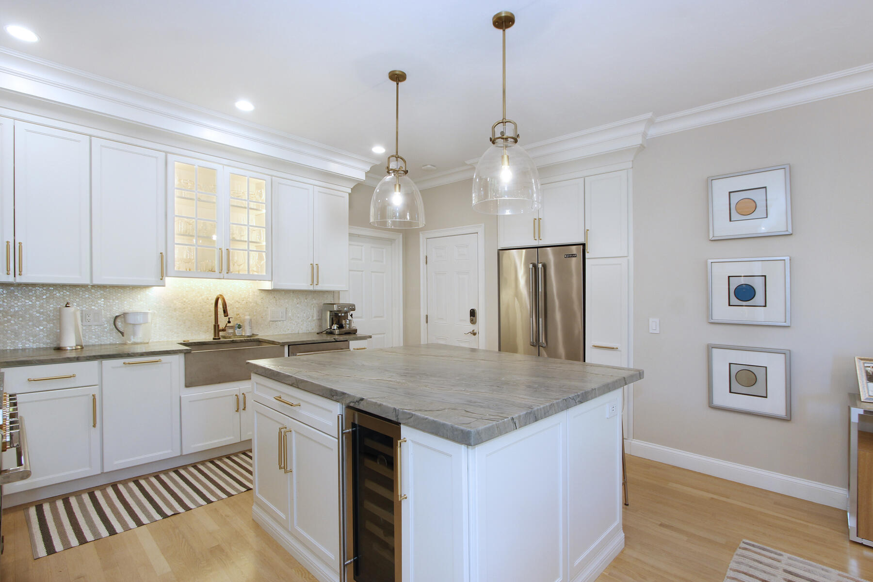 42 Fells Pond Road Mashpee, MA 02649 - Photo 10 of 37 Kitchen with custom cabinets