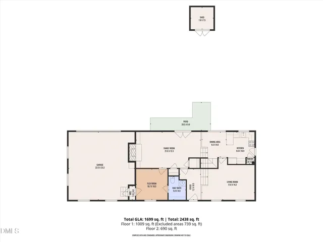 $515,000 | 1000 Brookgreen Drive, Cary, NC 27511