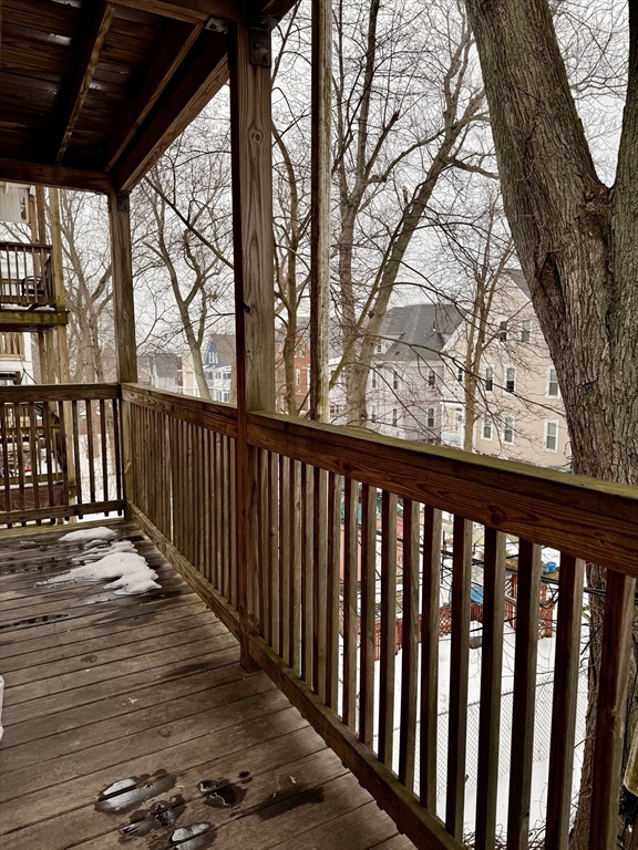 15 Dunlap Street, Unit 2 Boston, MA 02124 - Photo 8 of 8 a view of balcony with wooden floor