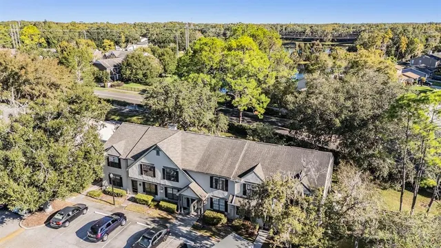 a view of city and mountain