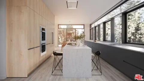 a very nice looking room with a large window