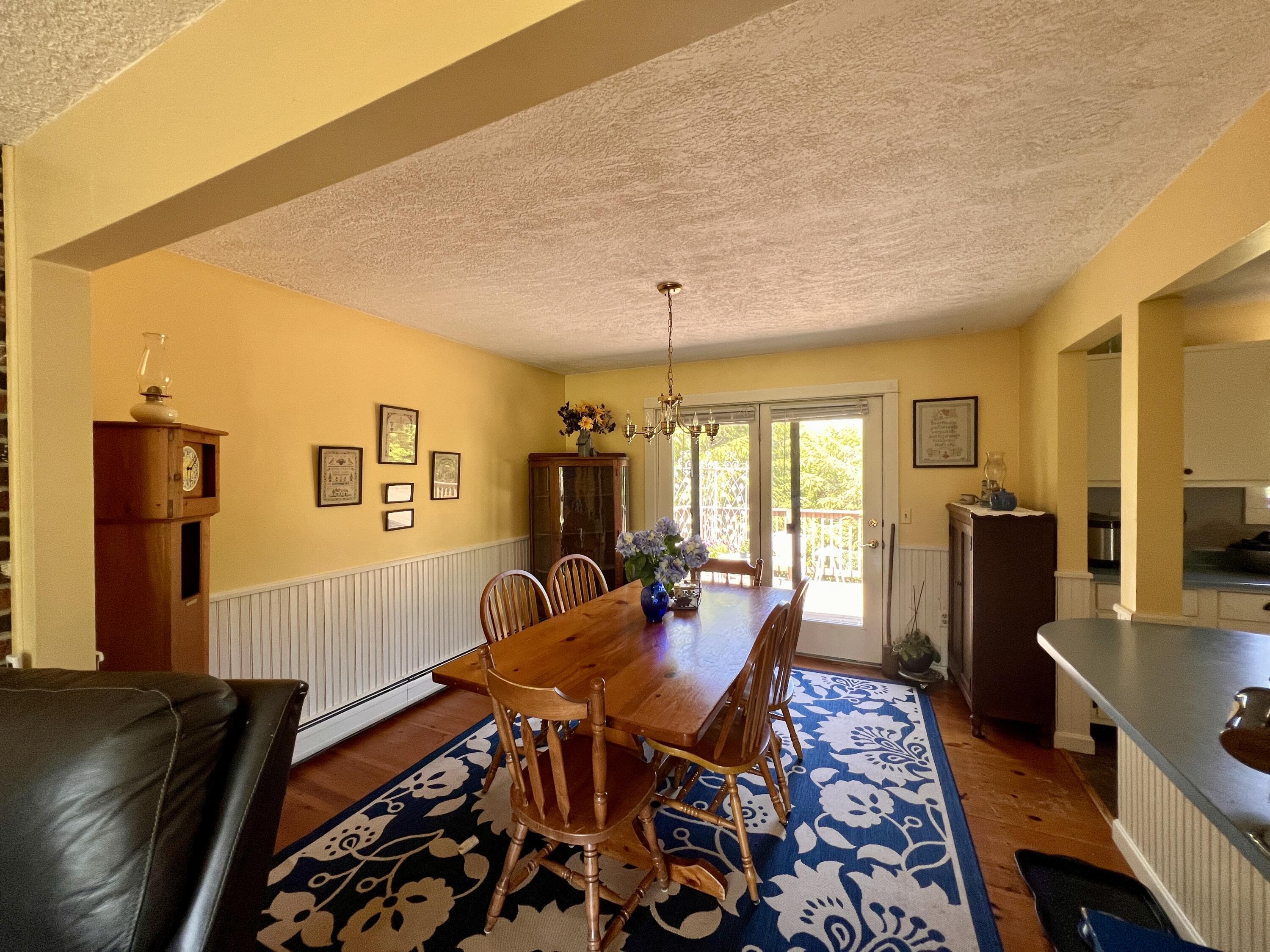 41 Bacon Road Unity, ME 04988 - Photo 11 of 71 Dining Room with Slider to Deck