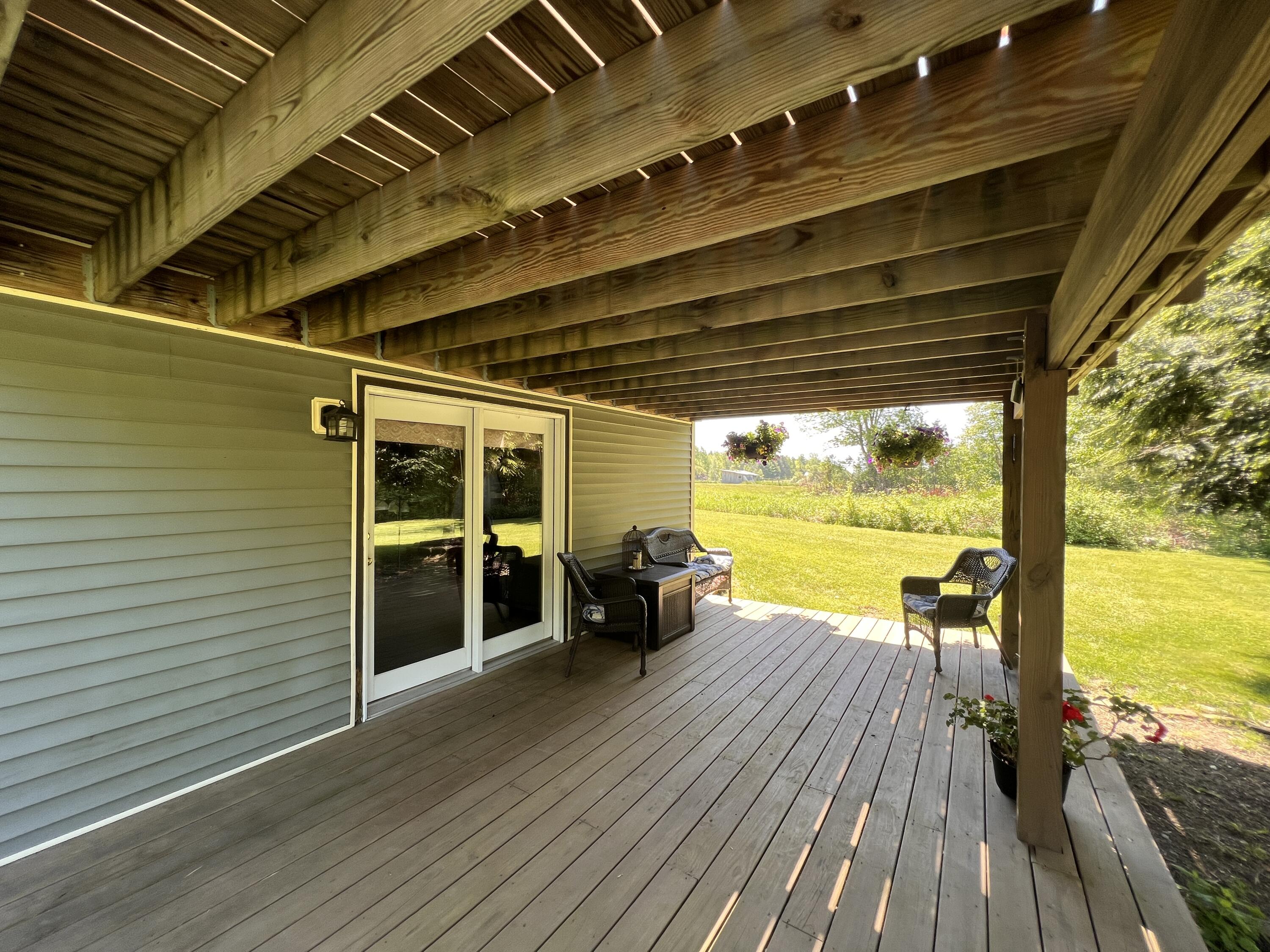 41 Bacon Road Unity, ME 04988 - Photo 49 of 71 Lower Level Deck