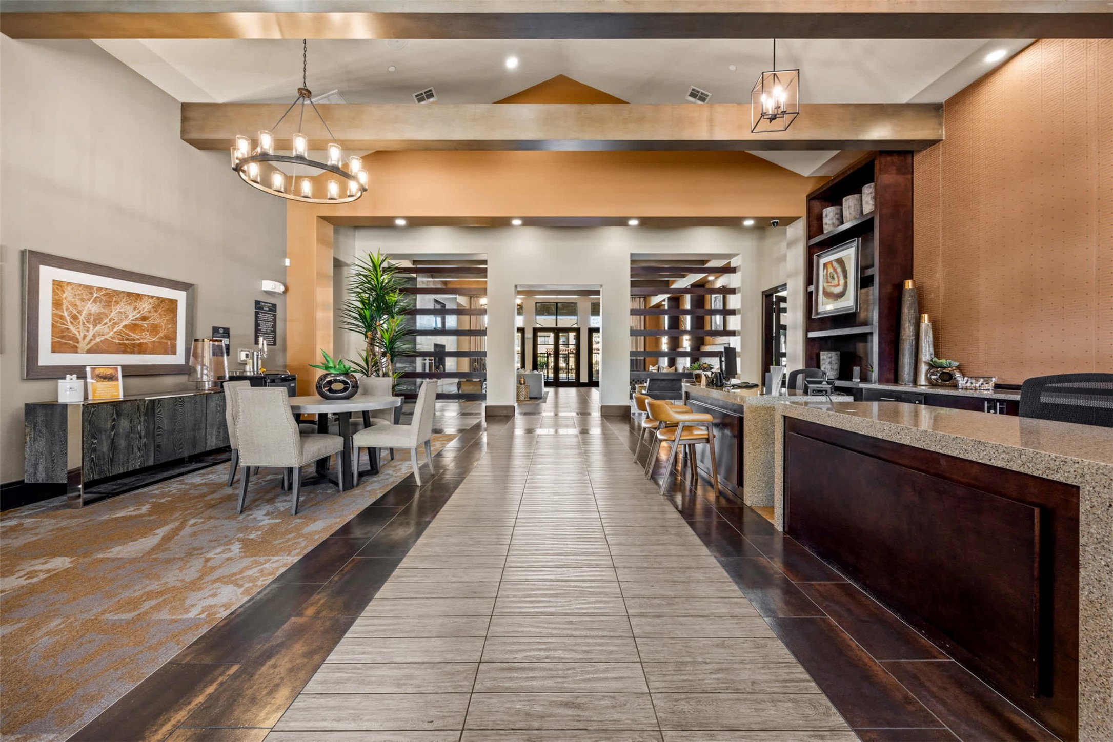 8100 Anderson Mill Road, Unit 2301 Austin, TX 78729 - Photo 16 of 19 a lobby with furniture and chandelier