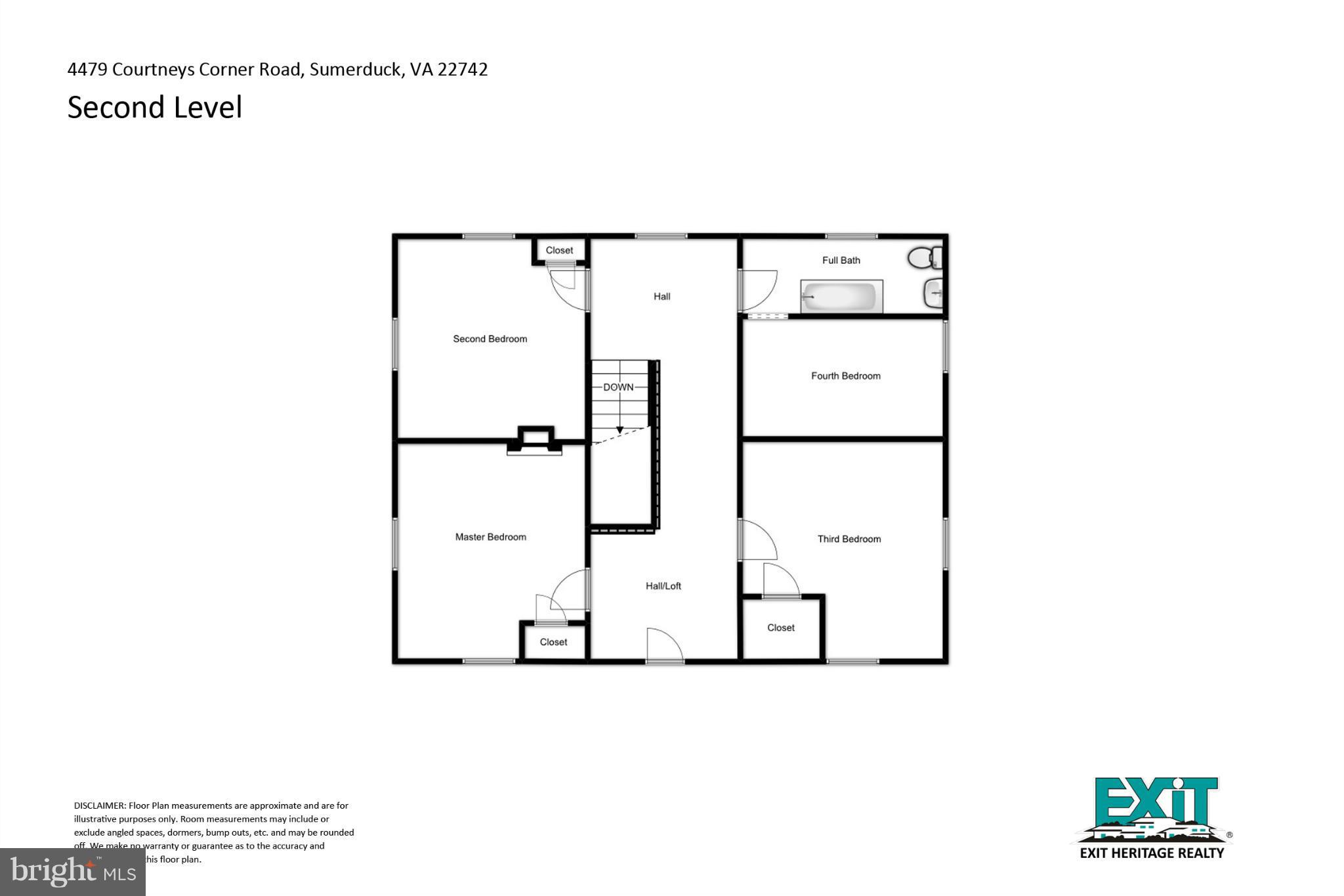 4479 Courtneys Corner Road Sumerduck, VA 22742 - Photo 30 of 30 a picture of a floor plan