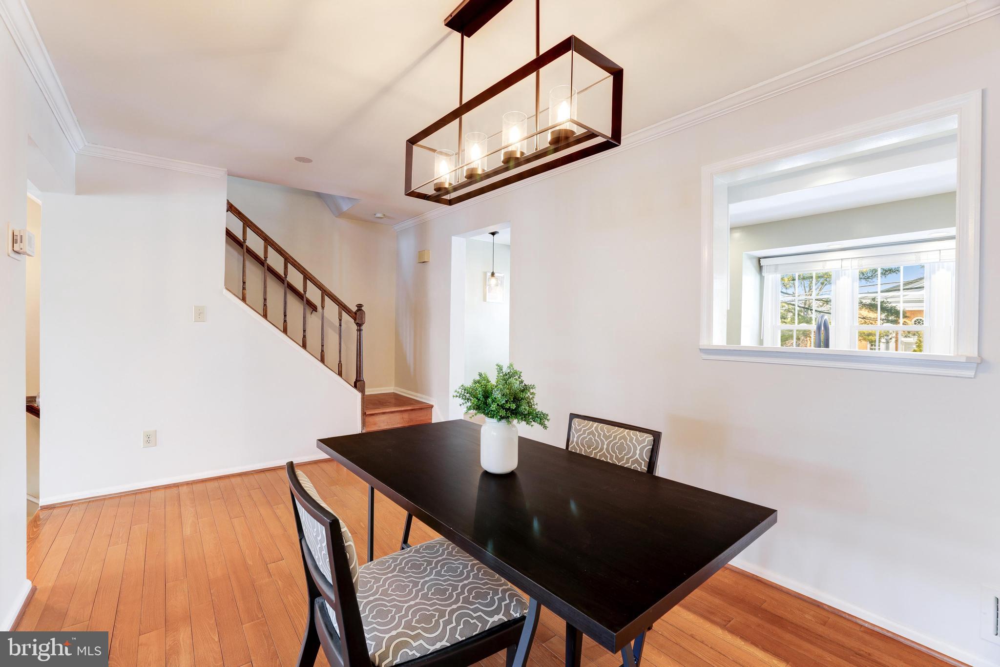 9053 Ottawa Place Silver Spring, MD 20910 - Photo 11 of 65 Open view to the kitchen and living room