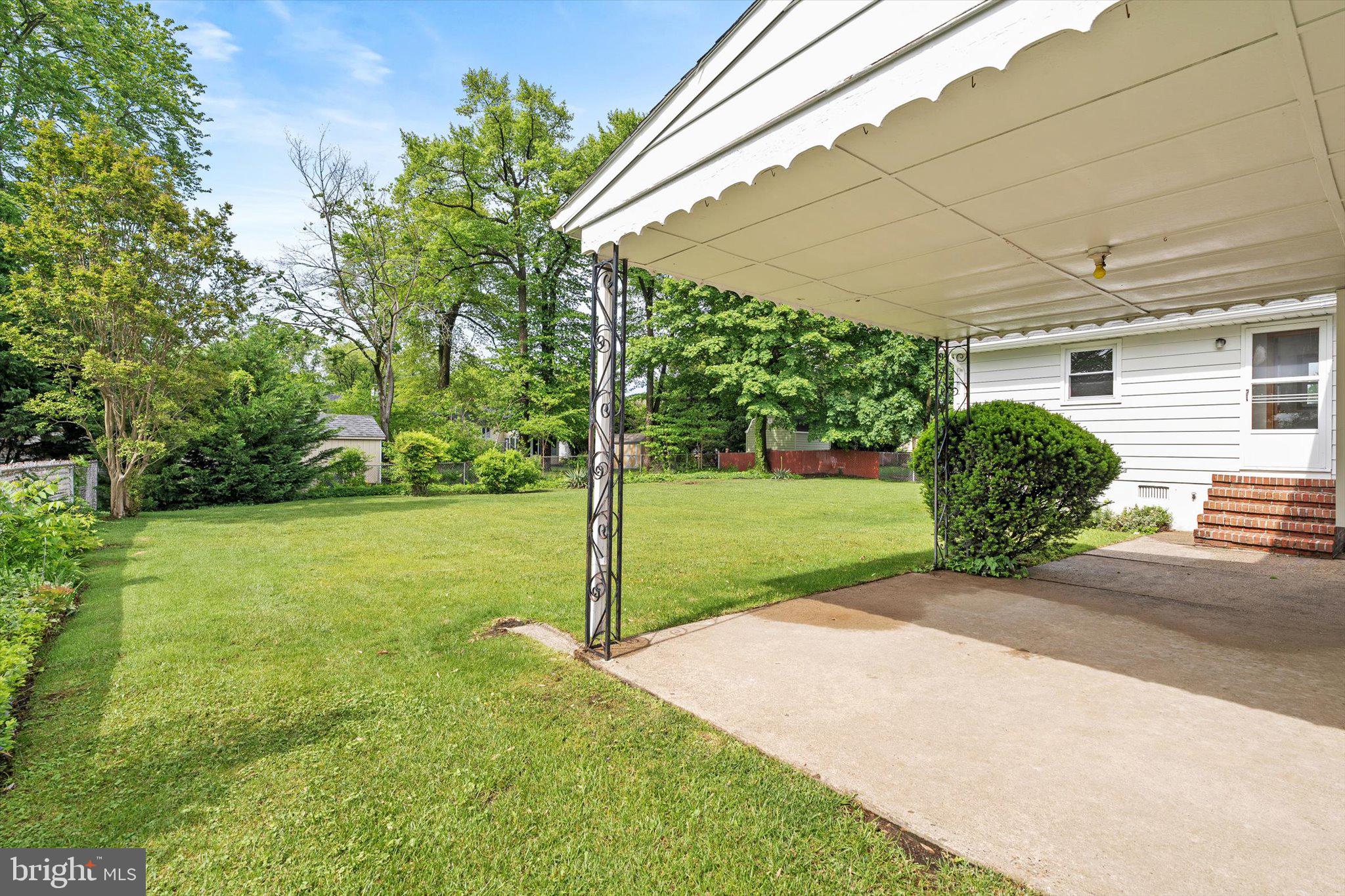10 Whitman Road Hamilton, NJ 08619 - Photo 22 of 28 a view of a garden with a backyard