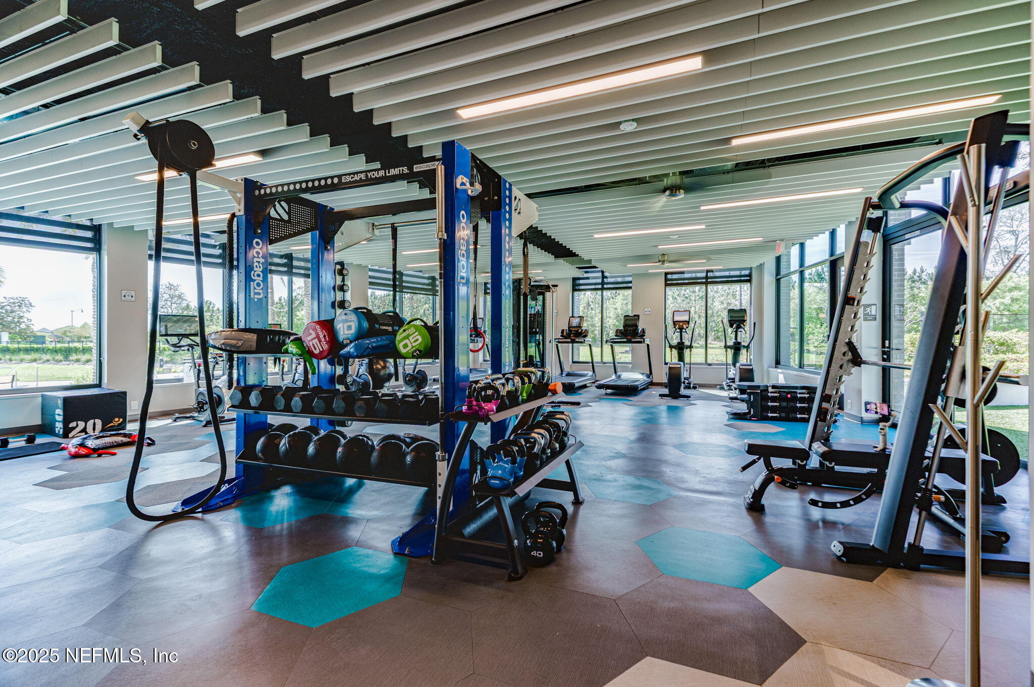 9918 Filament Boulevard Jacksonville, FL 32256 - Photo 90 of 106 a view of a room with gym equipment