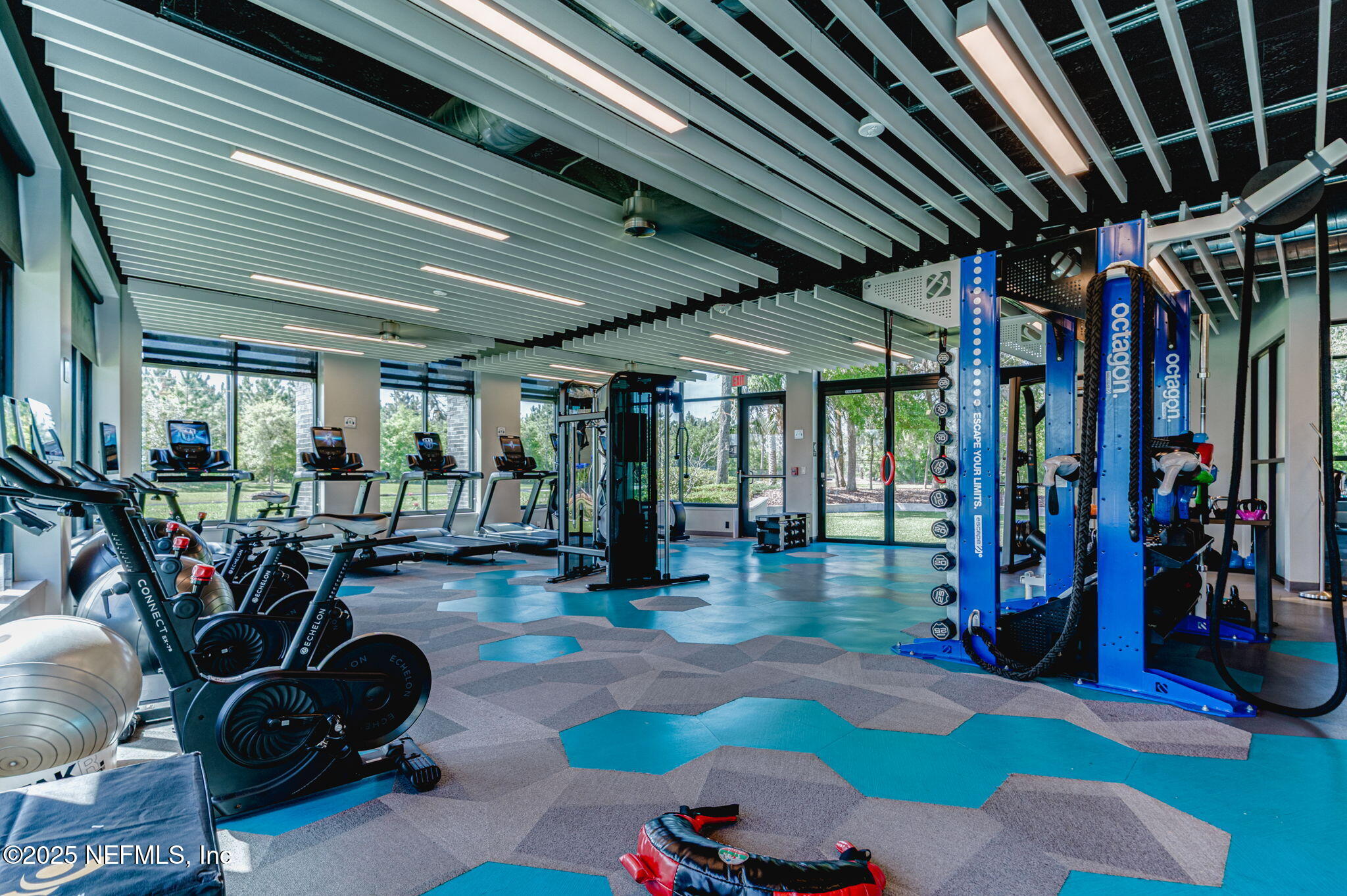 9918 Filament Boulevard Jacksonville, FL 32256 - Photo 91 of 106 a room with lots of gym equipment