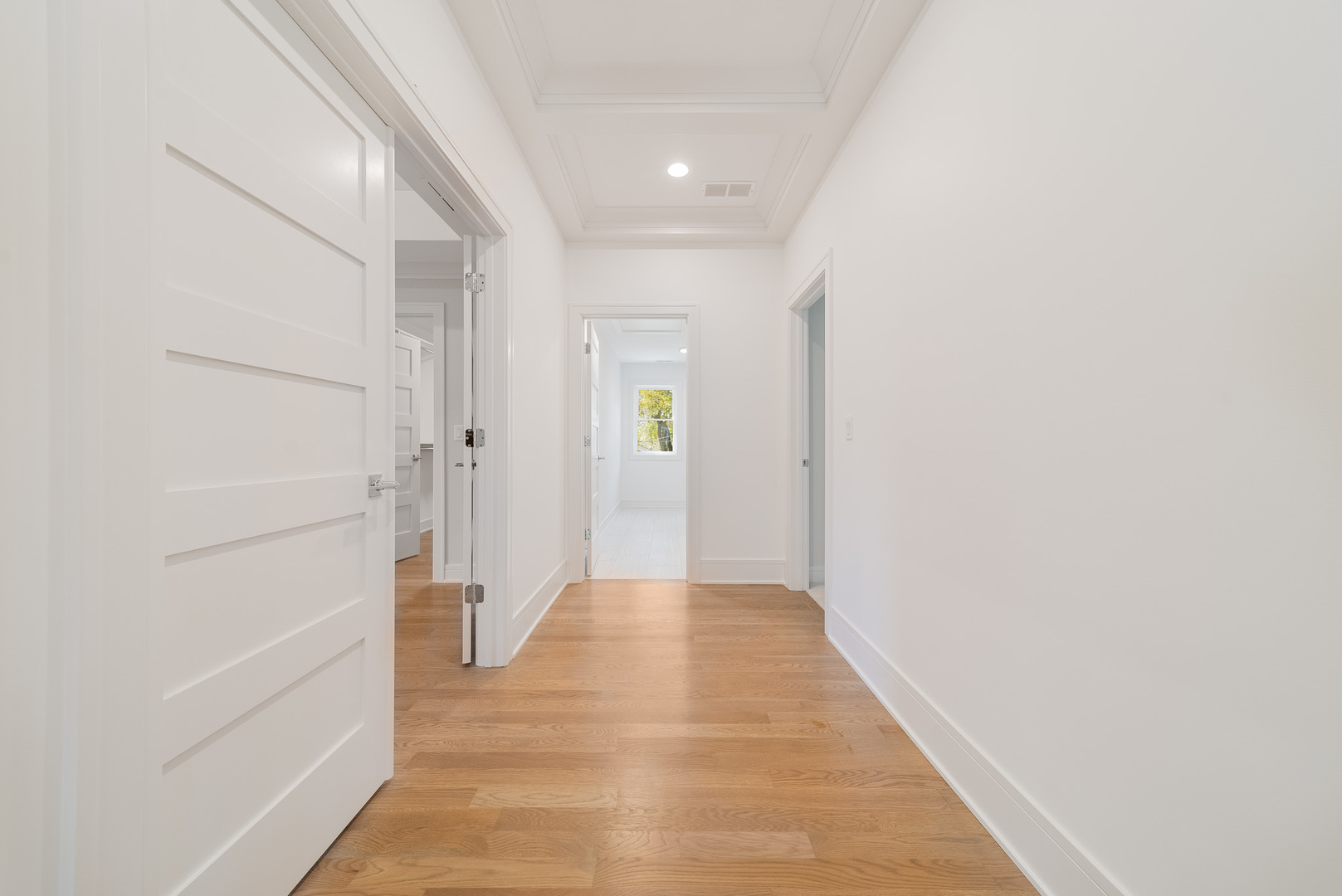 315 Walnut Street Elmhurst, IL 60126 - Photo 17 of 39 a view of a hallway with wooden floor and staircase