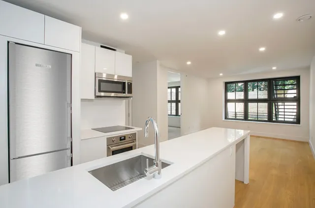 a view of bathroom with shower