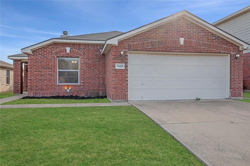 7928 Meadow Spring Lane Fort Worth, TX 76120 - Photo 1 of 1 a front view of a house with a garden
