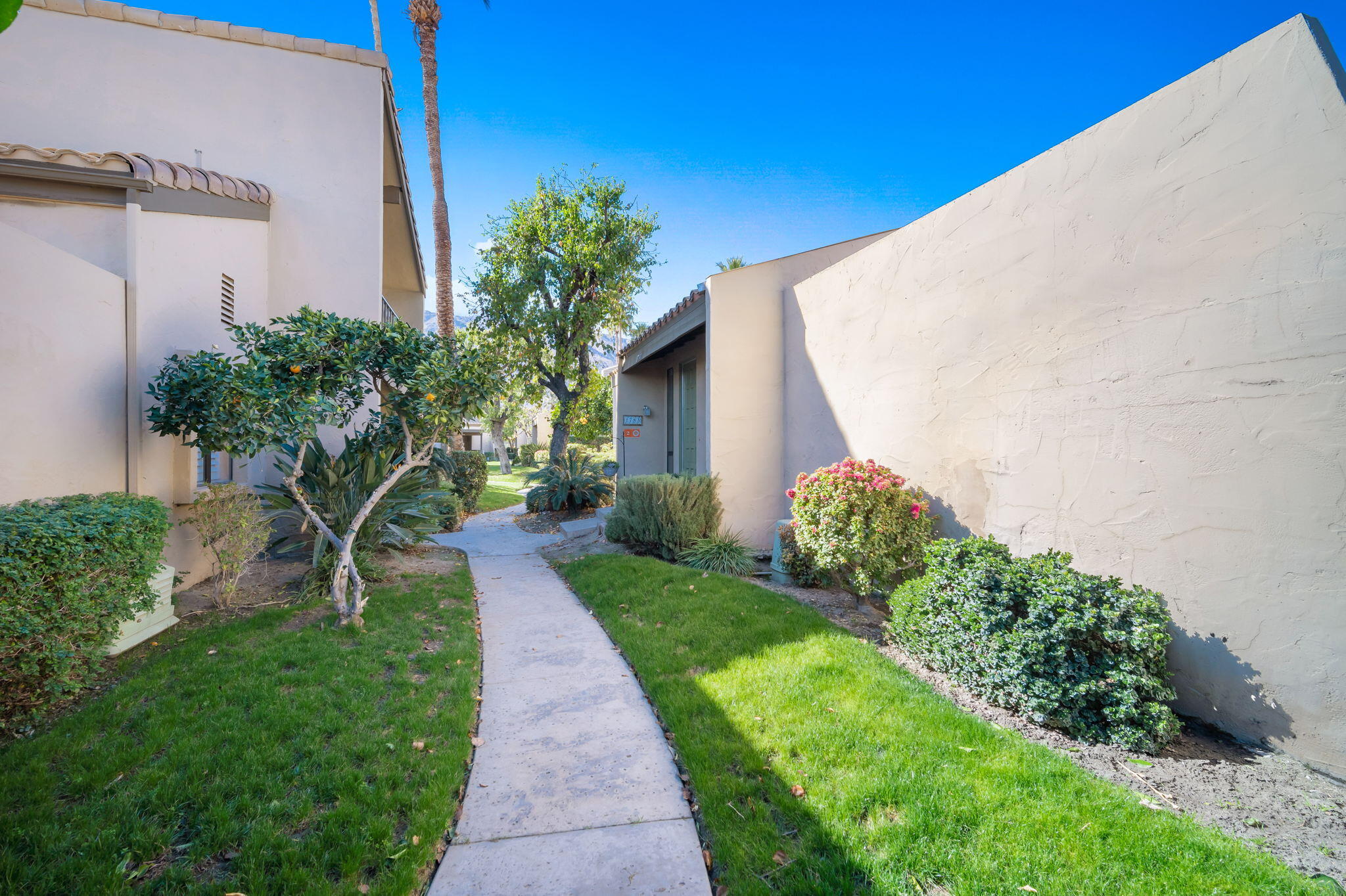 1783 Ramon Road, Unit 2 Palm Springs, CA 92264 - Photo 16 of 18 a view of a back yard of the house