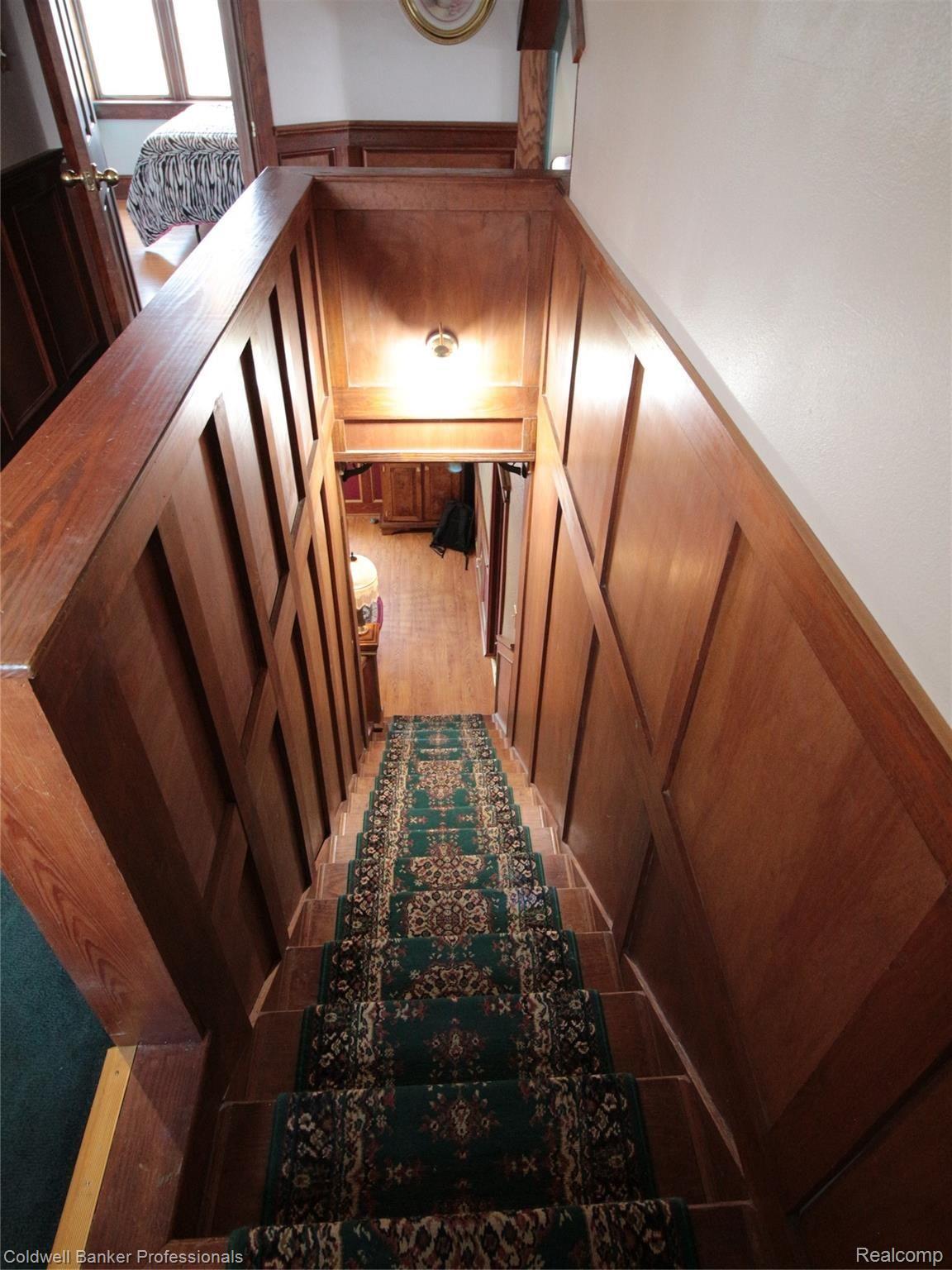 6323 Berne Road Pigeon, MI 48755 - Photo 39 of 62 staircase going down.JPG
