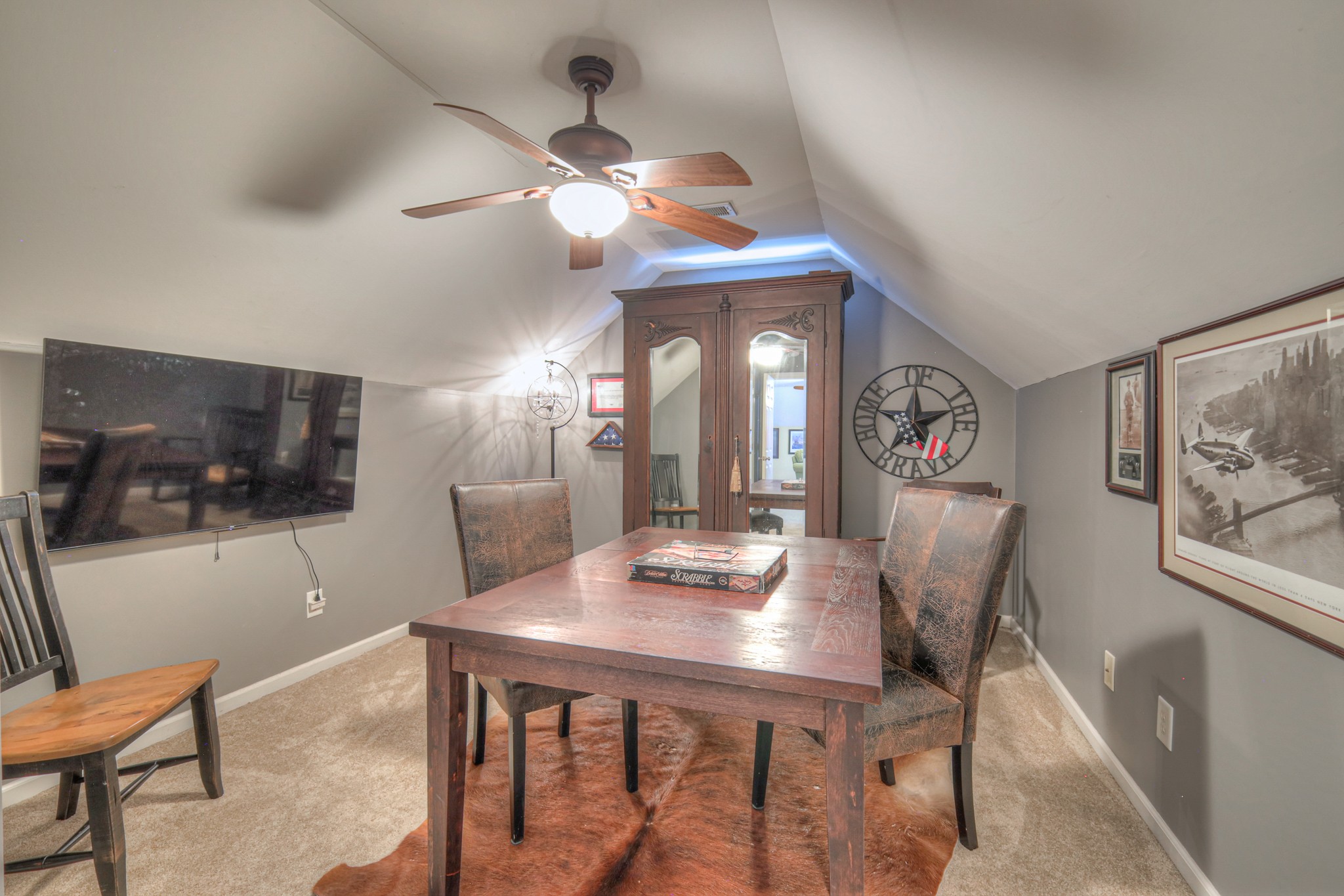 431 Conquest Road Murfreesboro, TN 37128 - Photo 43 of 55 a view of a dining room with furniture and wooden floor