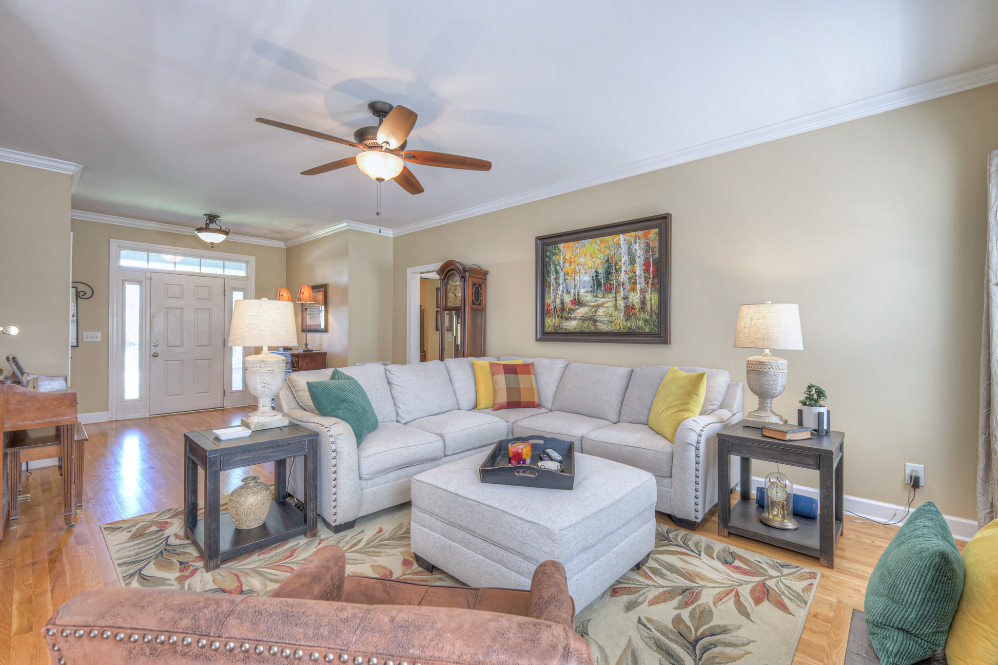 431 Conquest Road Murfreesboro, TN 37128 - Photo 8 of 55 a living room with furniture and a large window