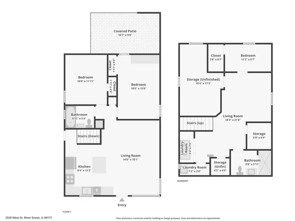 a picture of a floor plan