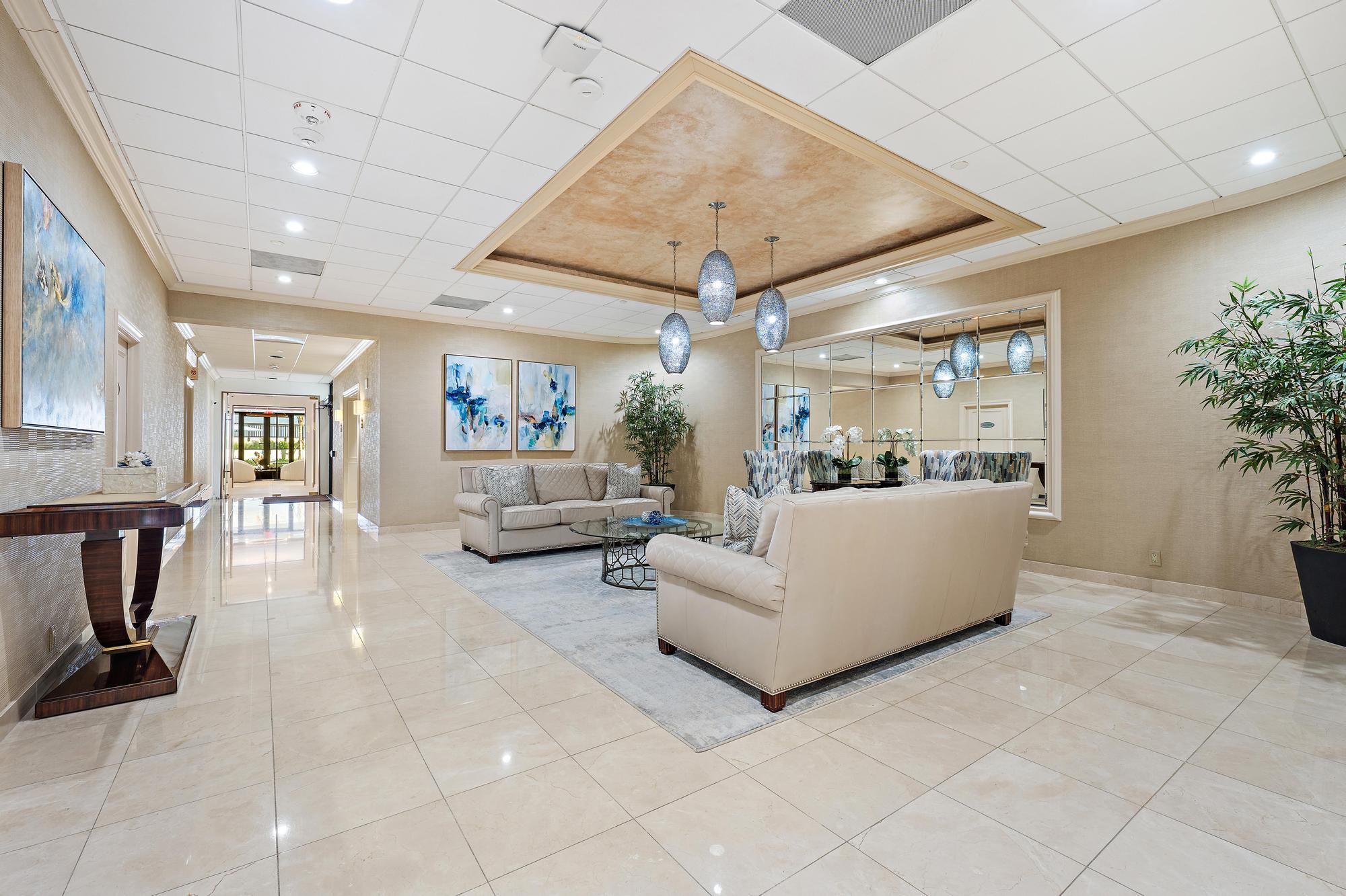 5380 North Ocean Drive, Unit 10J Singer Island, FL 33404 - Photo 30 of 37 Eastpointe II Lobby