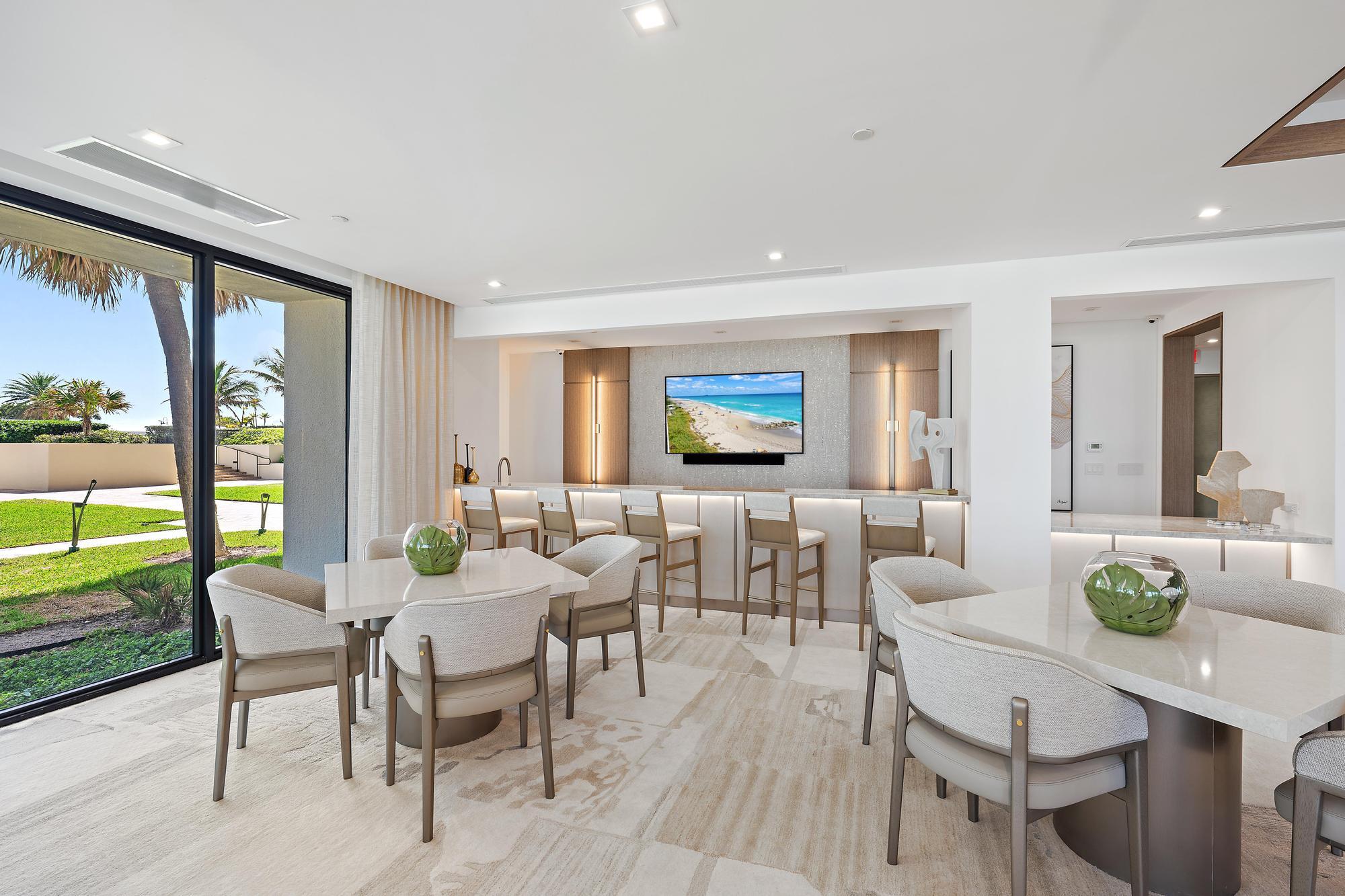 5380 North Ocean Drive, Unit 10J Singer Island, FL 33404 - Photo 34 of 37 Social Room