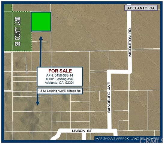 40001 Lessing Avenue Adelanto, CA 92301 - Photo 1 of 1 Gallery Image 1
