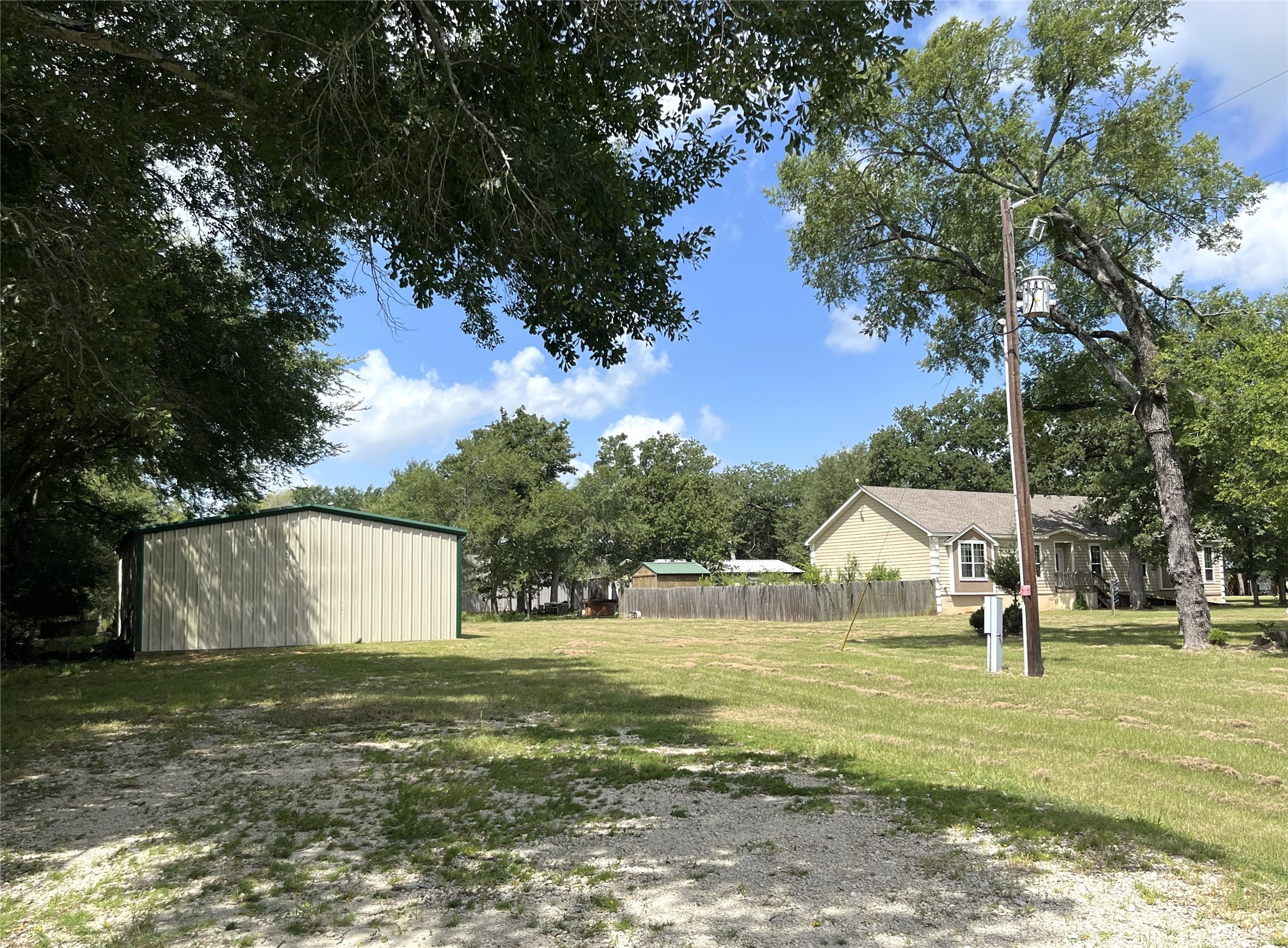19989 Post Oak Loop Thornton, TX 76687 - Photo 3 of 38 Side Yard View from Shop