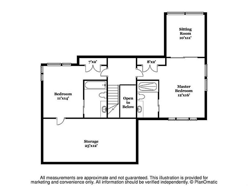 100 Mill Pond Road Exeter, RI 02822 - Photo 25 of 25 2nd Floor Plan. Upper level