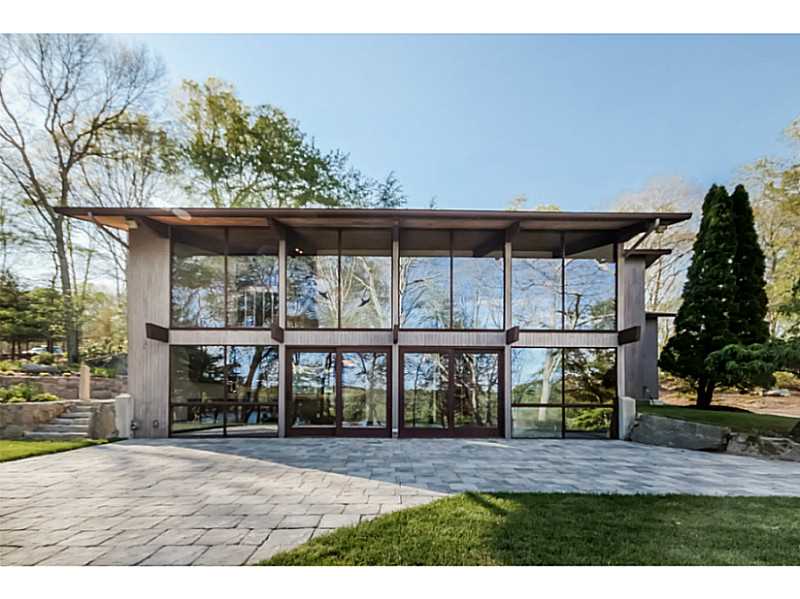 100 Mill Pond Road Exeter, RI 02822 - Photo 5 of 25 Exterior Back. Home reflects nature