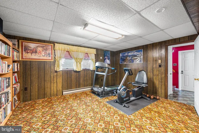 a view of a storage in a room