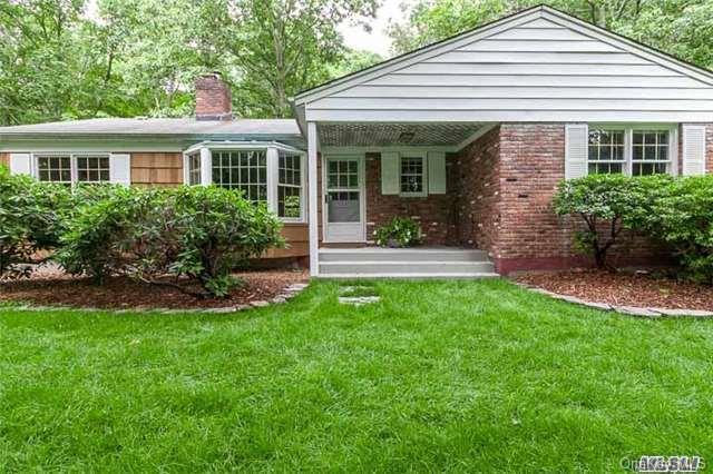 Front View- Brick & Cedar Ranch