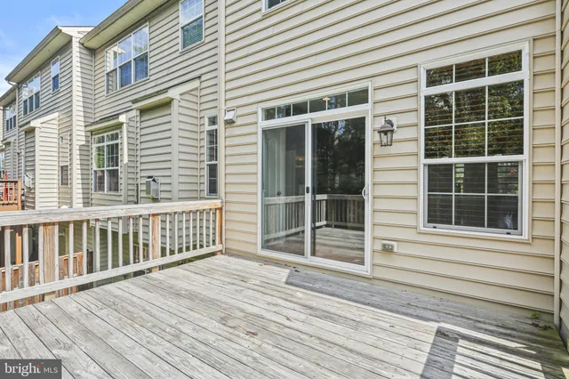 a view of a house with a large window