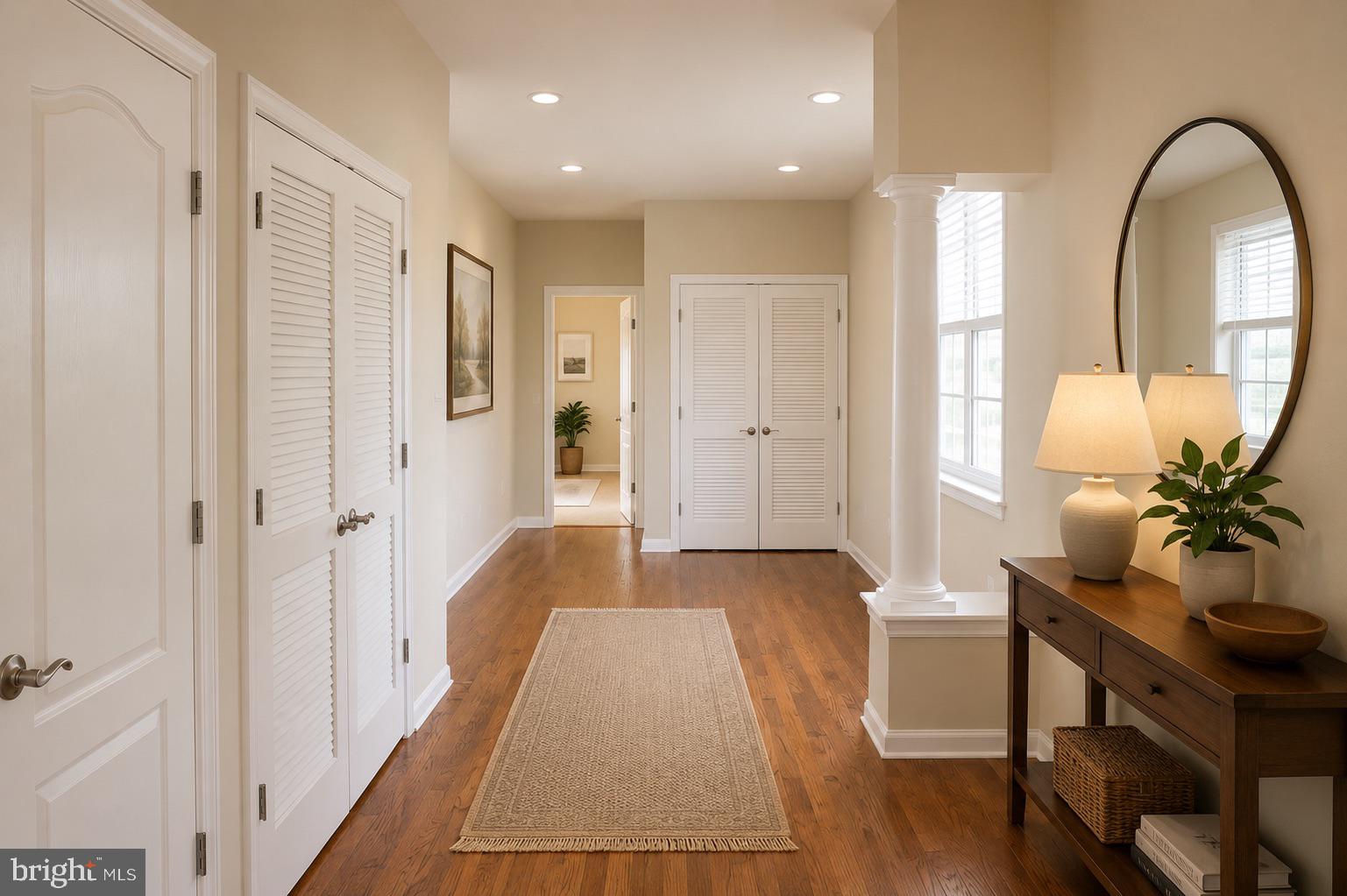19400 Front Street Leesburg, VA 20176 - Photo 18 of 20 Inviting hallway with warm ambiance.