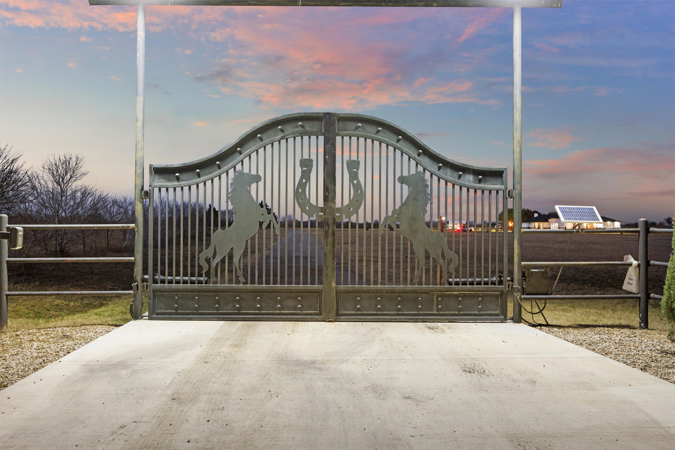 178 Balch Road Elgin, TX 78621 - Photo 3 of 40 View of Custom gate
