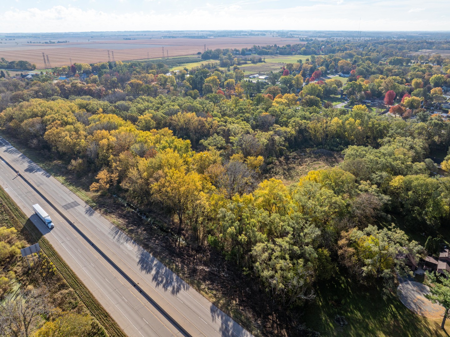 Land Lot Land Cherry Valley, IL 61016 - Photo 13 of 33 a view of a city from a balcony