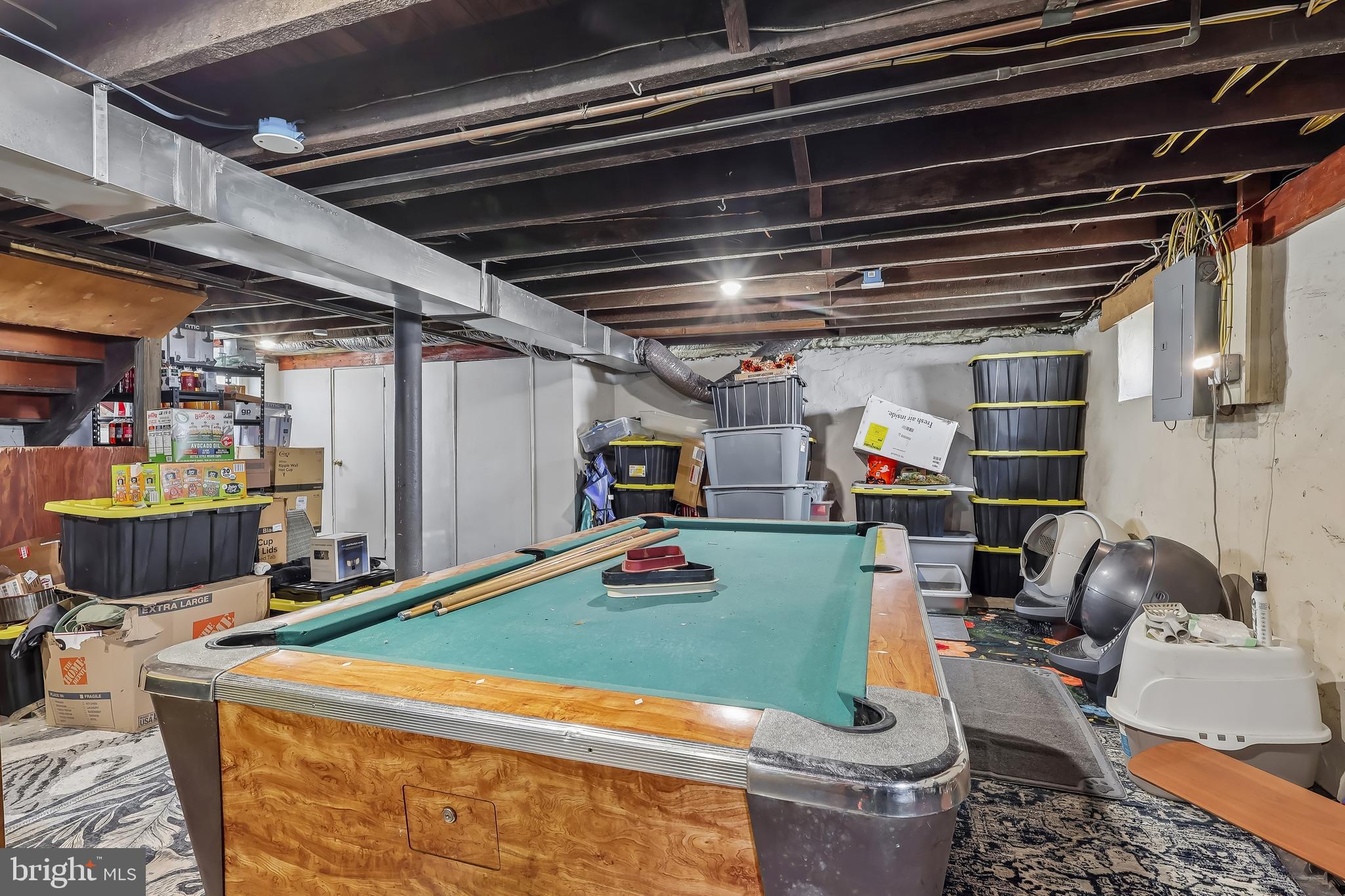 821 Salem Road Burlington, NJ 08016 - Photo 38 of 54 Unfinished basement