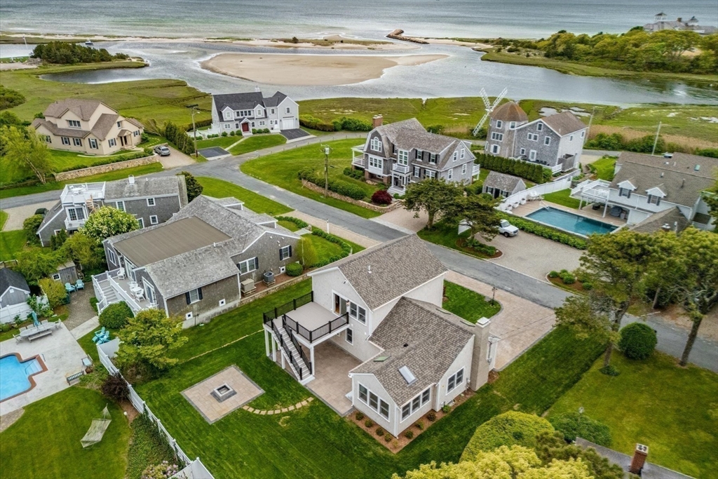 200 Sixth Avenue Barnstable, MA 02601 - Photo 2 of 39 an aerial view of a house with a ocean view