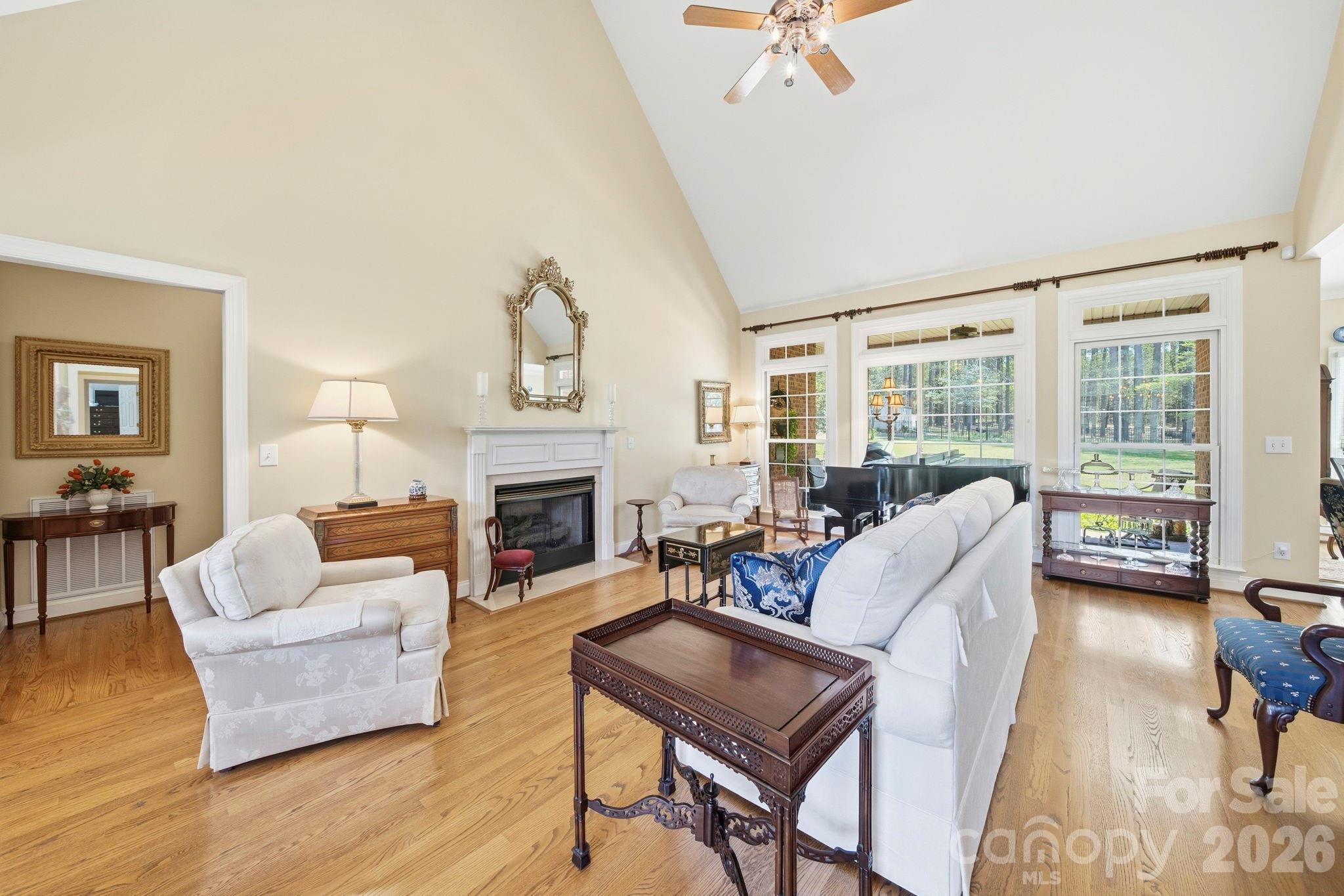 2909 Lakeshore Drive Chester, SC 29706 - Photo 14 of 44 a living room with furniture and a fireplace
